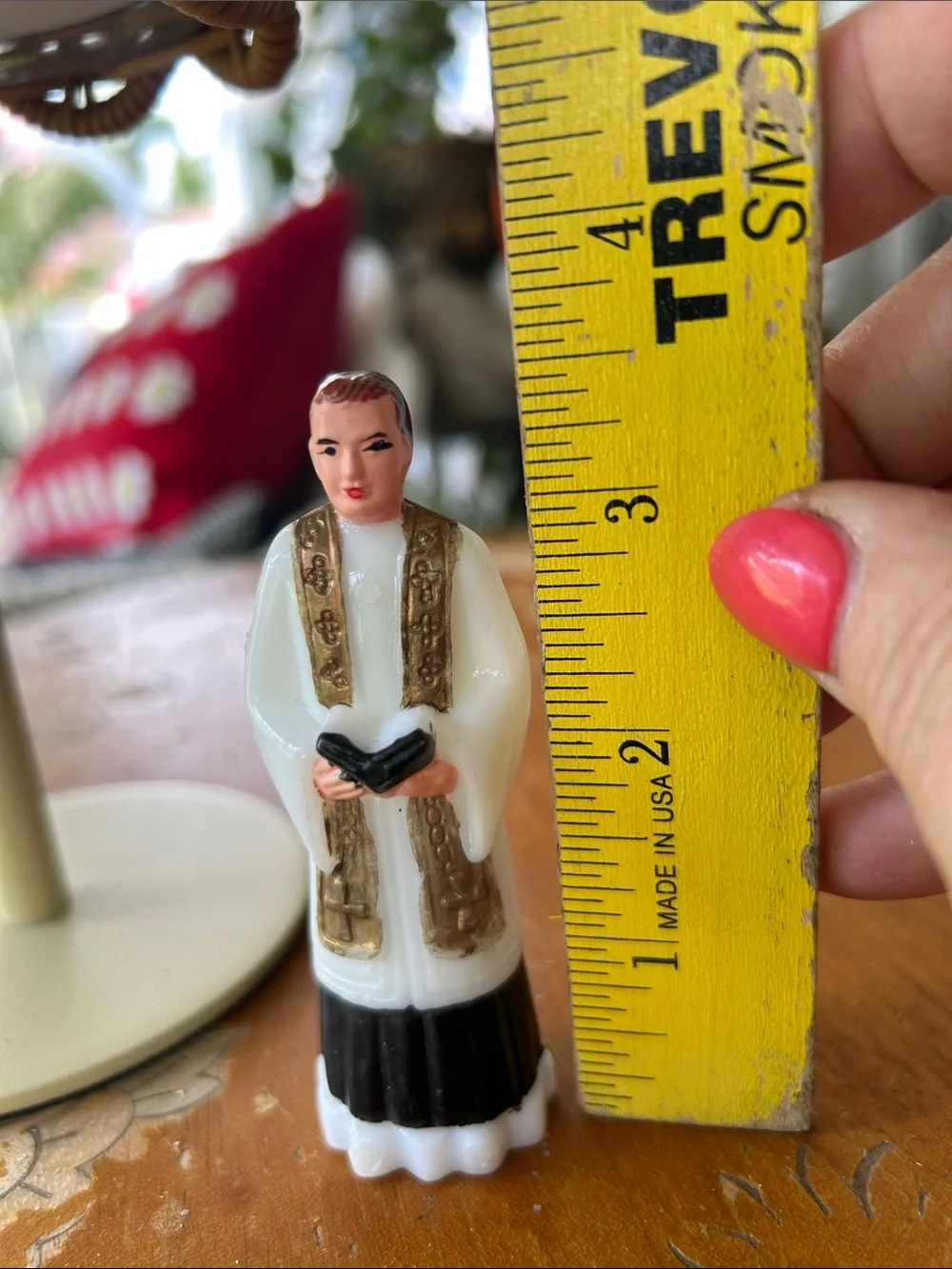 Vintage Clergy Cake Topper